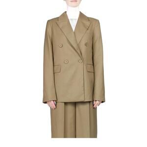 NEW THIRD FORM resolute double breasted blazer in olive branch